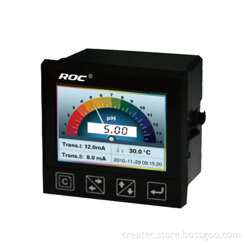 ROC CREATEC Ph/ORP-8500A Controller Analysis Meter for Water Treatment